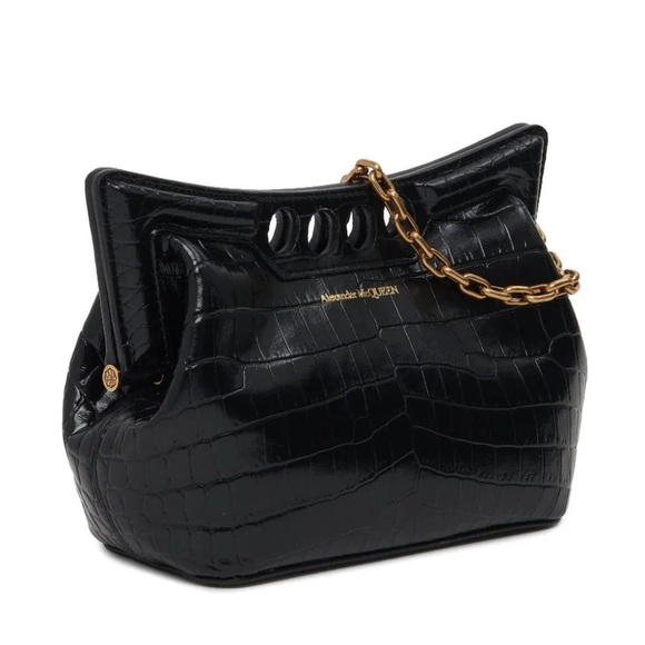 NWT Alexander McQueen Peak Mini Shoulder Bag - Picture 3 of 4